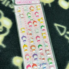 2001 サンリオ 古典 キティ 動物 フルーティー コスチューム ステッカー ステッカー シール