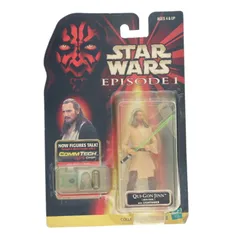 スター・ウォーズ コムテックフィギュア クワイ=ガン・ジン STAR WARS エピソード1/ファントム・メナス 完成品 可動フィギュア(84072) トミー