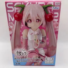 未開封　桜ミク　ぬーどるストッパーフィギュア　桜ミク2022　パールver.　プライズ　フィギュア　フリュー (ME27-2407)