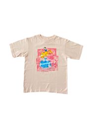 【Size130-140】vintage ディズニープリンセス 半袖Tシャツ US古着 アメリカ ヴィンテージ  ディズニーストア シンデレラ 白雪姫 オーロラ姫