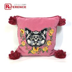 GUCCI グッチ クッション フローラ キャット 猫 花柄 482722