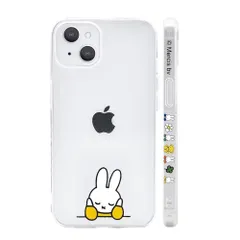 【迅速発送】ミッフィー iPhone12mini 用 ケース クリア 保護カバー キャラクター スマホケース ［透明 軽薄型 ワイヤレス充電対応 レンズ保護 ストラップホール付き］ 5.4インチ ケース アイフォン12ミニ 対応