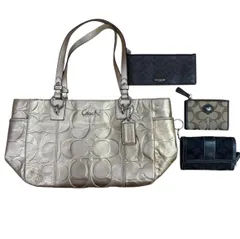 COACH コーチ ハンドバッグ1点 財布2点 ペンケース1点 まとめ売り