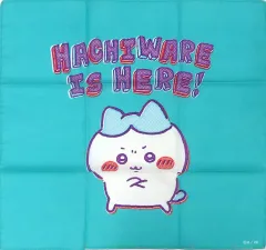 【中古】タオル・手ぬぐい ハチワレ バンダナ レトロ印刷風 「ちいかわ なんか小さくてかわいいやつ」