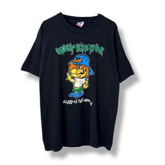 90s UGLY KID JOE Band Print T-Shirt 【XL】 90年代 アグリーキッドジョー バンドTシャツ シングルステッチ フルーツオブザルーム プリント Tシャツ 半袖 USA製 アメリカ製