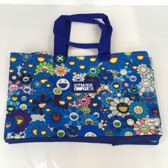 COMPLEXCON × TAKASHI MURAKAMI OVERSZDTOTE 村上隆 トートバック 青系 00015ma◇148