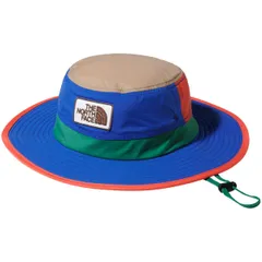 【迅速発送】ザノースフェイス キッズ ホライズンハット ユニセックス 撥水 UVケア あごひも取り外し可能 マルチカラー2 47.0-49.0 cm