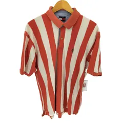 トミーヒルフィガー TOMMY HILFIGER エンブレム刺繍ロゴ ポロシャツ メンズ 表記無 