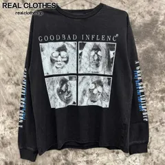 A GOOD BAD INFLUENCE アートプリント オーバーサイズニット 2025年最新】a good bad influence ニットの人気アイテム - メルカリ