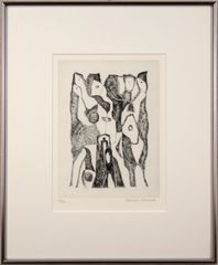 佐藤 進『人形（花模様）』水彩画【真作保証】 絵画 - メルカリ