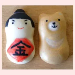 金太郎　組箸置　MK213　※五月人形,五月飾り,端午の節句,こどもの日,陶器やガラス製