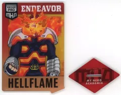 【中古】アクリルスタンド・アクリルパネル エンデヴァー カード型アクリルスタンド 「一番くじ 僕のヒーローアカデミア -連なる星霜-」 F賞