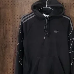 adidas アディダス　パーカー　胸ロゴ　サイズXS