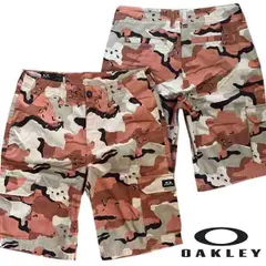 Oakley オークリー メンズ ショートパンツ カモ CAMO アメカジ サーフ ブランド インポート ファッション カジュアル Safari サファリ LEON レオン オーシャンズ 雑誌 掲載 セレカジ ストリート ウェア ヴィンテージ カリフォルニア