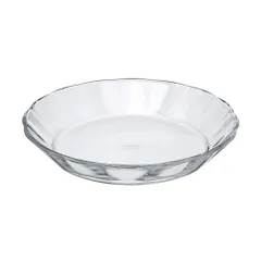【特価セール】HARIO(ハリオ) 耐熱ガラス製 プレート 1100ml 食器 皿 BUONO kitchen クリア グラタン皿 日本製 HPL-110-BK