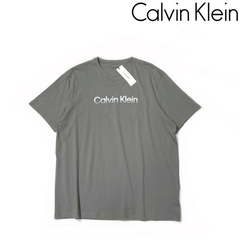 カルバンクライン 半袖 Tシャツ US CK ロゴ グレー 181215