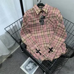 2025年最新】chrome hearts クロムハーツシャツ 長袖チェック
