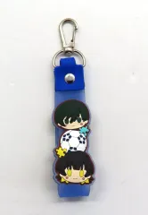 【中古】キーホルダー 糸師凛＆蜂楽廻 ぽこっとちゃーむ 「一番くじ ブルーロック 決戦の覚悟」 J賞
