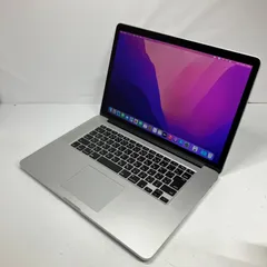 【美品！Core i7】Apple MacBook Pro Retina 15-inch Mid2015 (Core i7／RAM16GB／SSD500GB／15.4インチRetinaディスプレイ)