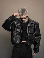 完売品！】値下げ交渉可能RADIANT らんくん leather jacket - メルカリ