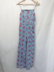 ■ Θ CIAOPANIC TYPY × HELLO.SANFRANCISCO 刺繡 キャミソール デニム サロペット サイズS インディゴ レディース E  【1507100007100】