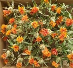 ドライフラワー 紅花(ヘッドのみ 50輪) リース 花材 アレンジ 現品限り