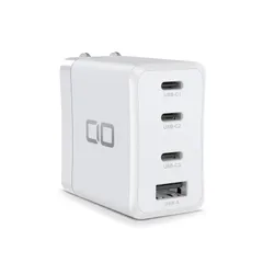 新品 GaN(窒化ガリウム) Type-C ACアダプター 65W PD3.0 USB-C ４ポート 急速充電器 軽量 【卵サイズ】 タイプC 充電器 PPS iPhone12 iPhone12 Pro Max PD mini Android USB Macb