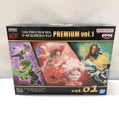 【中古】バンダイ 6体セット ワンピース FILM RED ワールドコレクタブルフィギュア PREMIUM vol.1[15]