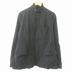 アルマーニエクスチェンジ A/X ARMANI EXCHANGE 近年モデル ハイネック ジャケット コート ナイロン ダブルジップ メッシュ裏地 黒 40 0403 IBO51のサムネイル