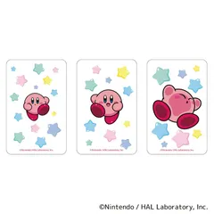 ☆ 星のカービィ まじかる百貨店クリアカード(1) 星のカービィ グッズ Kirby カービー クリアカード まじかる百貨店クリアカード 4947864047085 星のカービィ01 スマホ裏 スマートフォン 透明 カード かわいい カワイイ 可愛い