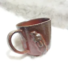 【2575】ハシビロコウ　カップ…備前焼 2575】ハシビロコウ カップ…備前焼 - メルカリ