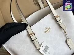 【今日特価】Coach コーチ モリー トート 25 コンパクトサイズと収納層が特徴-WTO輸入1