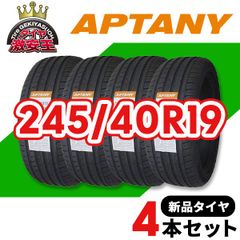 4本セット 245/40R19 2025年製造 新品サマータイヤ APTANY RA301 送料無料（沖縄県は除く） 245/40/19【即購入可】