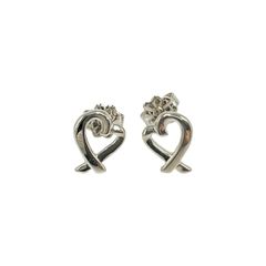 ティファニー TIFFANY&Co. ピアス ラビングハート ミニ シルバー925 レディース