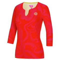 在庫処分特価】BIDI BADU(ビディバドゥ) ジュニア(ガールズ) アバ(Ava) テック ロングスリーブ ゲームシャツ RDPK(18y8mテニス)【メール便発送】(310519992)