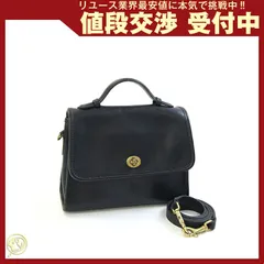  コーチ 2ＷＡＹハンドバッグ 9870 ブラック レザー