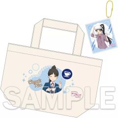 [중고] 상품 세트 하즈키 사랑 런치 토트 백 & 아크릴 카드 열쇠 고리 ~ Happy Time Grande ~ [러브라이브! 슈퍼 스타 !!]