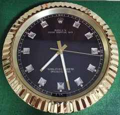 ROLEX ロレックスデイトジャスト壁掛け時計　新品未使用 希少 海外販促品 新品 ROLEX デイトジャスト大型掛け時計