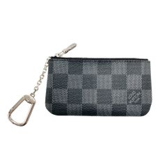 【真贋判定済】LOUIS VUITTON ルイヴィトン グラフィット ポシェットクレ N60155 ダミエグラフィット ウォレット B03096CQ8L