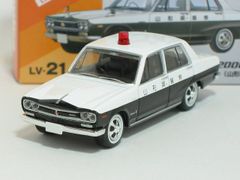 日産 スカイライン 2000GT パトロールカー（山形県警察）71年式 LV-214a【トミーテック社1/64ミニカー】【トミカの時】