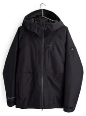 S_TRUE BLACK [バートン] スノーボード ウェア メンズ ジャケット ゴアテックス MEN'S GORE-TEX 2L PILLOWLINE JACKET 23-24モデル