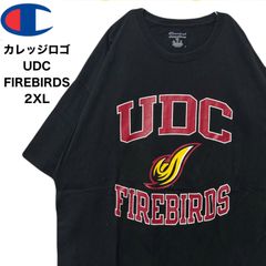 champion　チャンピオン　Tシャツ　UDS FIREBIRDS カレッジロゴ　2XL