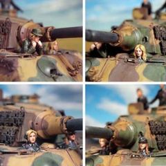 暑中見舞！美品完成品！1/35 ジオラマ 英軍陣地での兵士の一服フィギュア６体 暑中見舞！美品完成品！1/35 ジオラマ 英軍陣地での兵士の一服