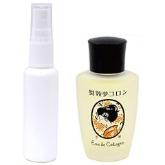 新品 しのびや.com 京都 舞妓夢コロン 金木犀 しのびや限定セット(詰め替えボトル付き) オーデコロン 香水 コロン