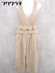 ◇ mysty woman ミスティウーマン キャミソール オールインワン サイズF ベージュ レディース 【中古】 【1002802362767】のサムネイル