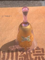 ボヘミアグラス アンティーク ベル