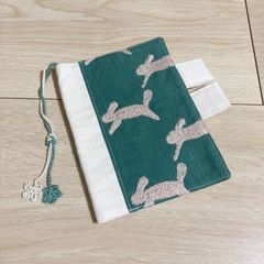 ほぼ日手帳カバー 文庫本カバー ミナペルホネン runrunrun - もちもち