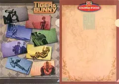 【中古】クリアファイル ヒーローズ/クロノスフーズ＆ヘリオスエナジー A4クリアファイル2枚セット 「アニくじ TIGER＆BUNNY」 E賞
