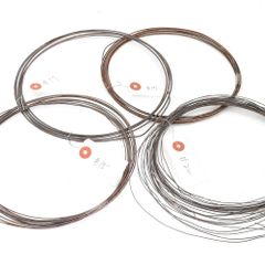 ミニ盆栽 小品盆栽用 盆栽道具 いぶし銅線50gｘ4種類　約10鉢分