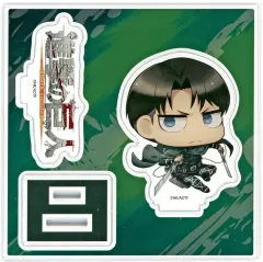 【中古】アクリルスタンド・アクリルパネル 07.リヴァイ・アッカーマン アクリルフィギュアプレート 「進撃の巨人」